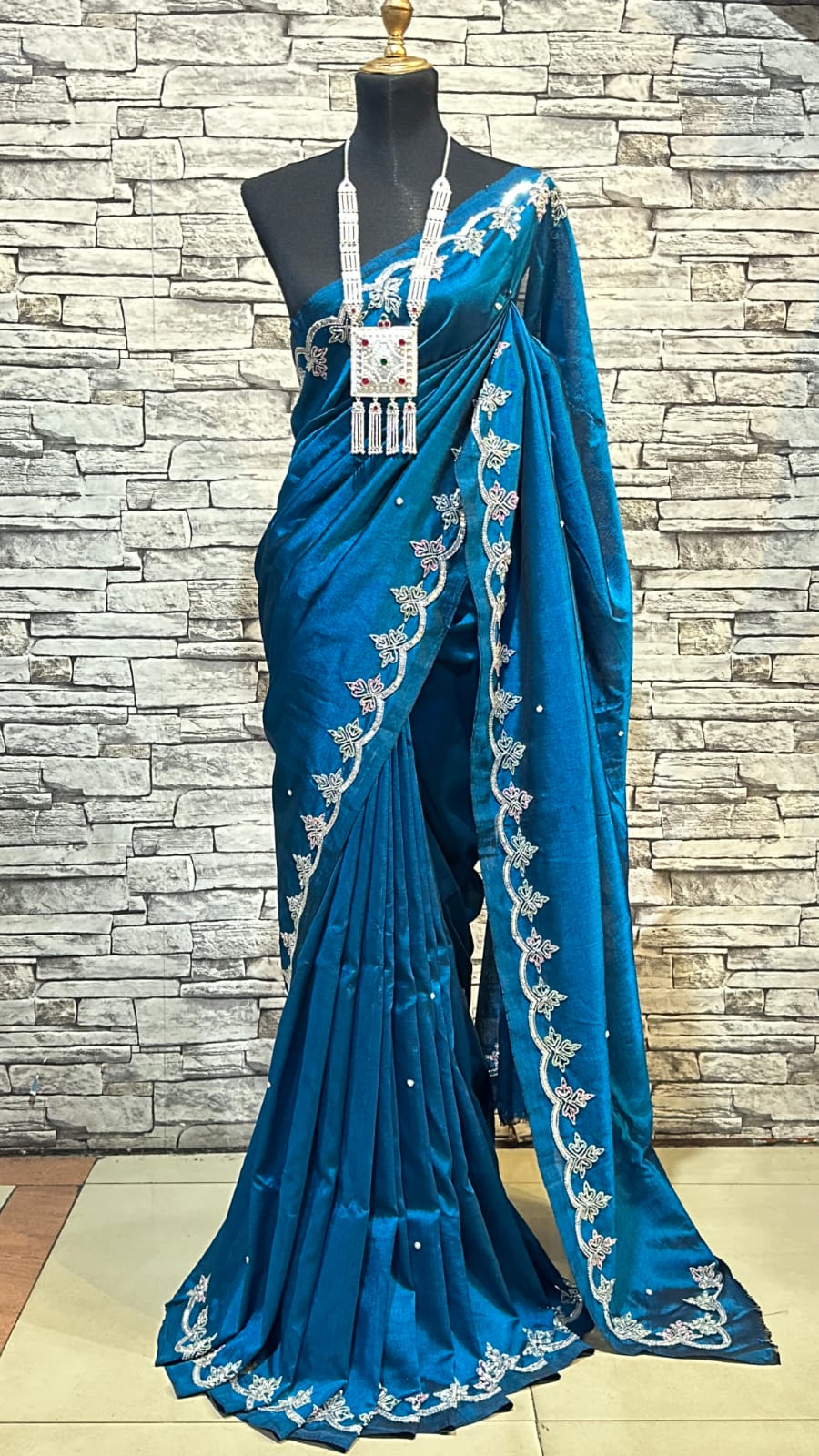 Embroidered Sari